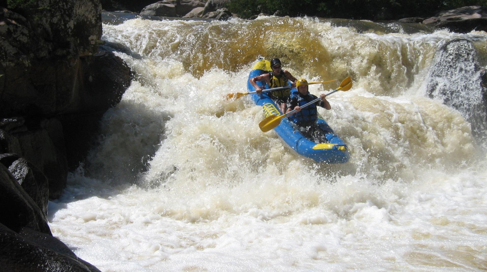 Kayaking on the Cubatao River