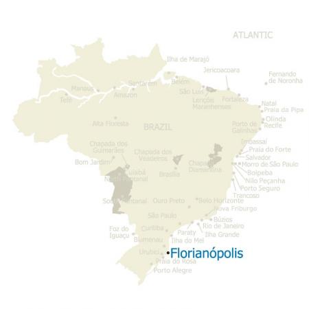MAP Brazil Florianopolis
